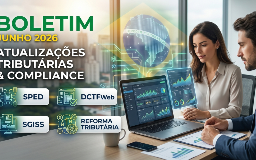 Boletim Junho 2026: SPED, DCTFWeb, SGISS e Reforma Tributária