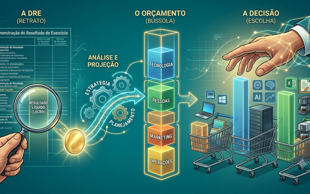 Da DRE à decisão: por que o orçamento muda o que você compra
