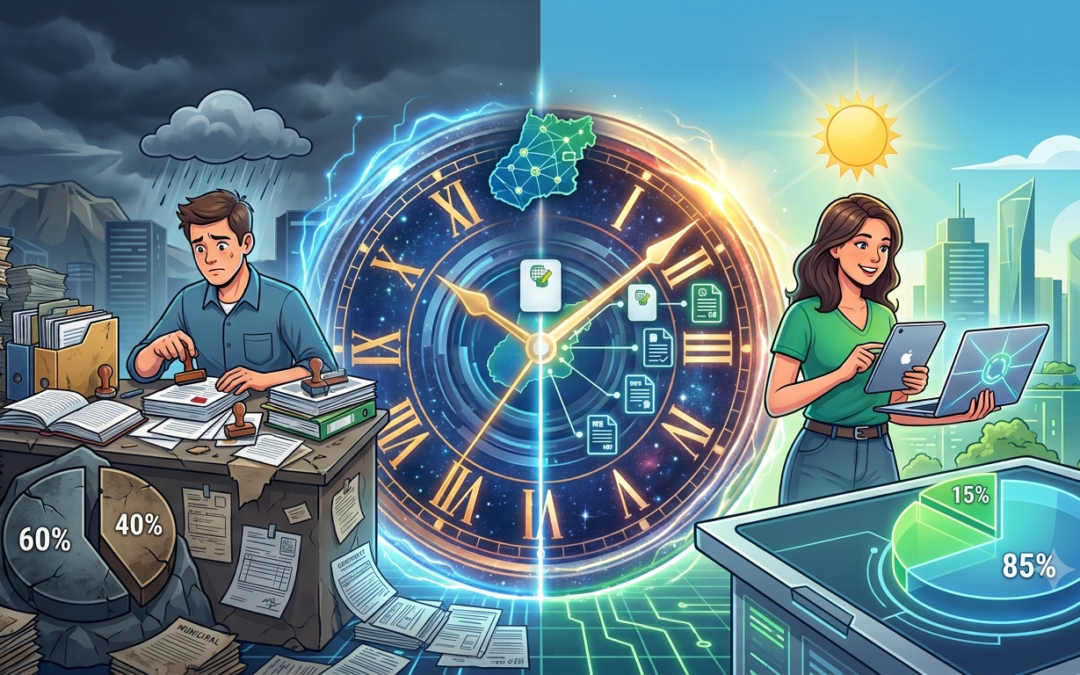 Quanto tempo prestador autônomo gasta com administrativo (benchmark Goiás 2026)